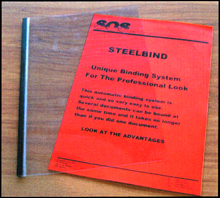 01mm Steel Covers - up to 10 pages